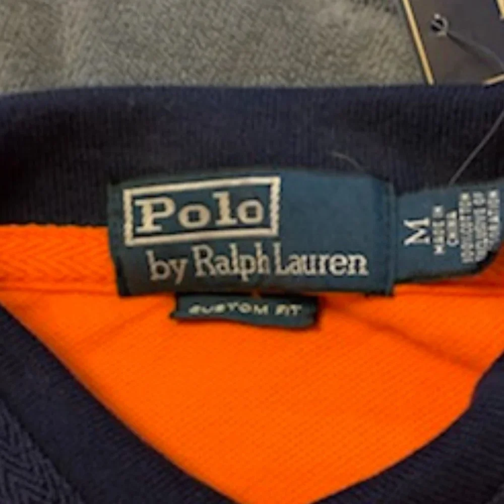 Polo by Ralph Lauren Orange and yellow sash 381 bleeker crest